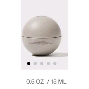 NEW SKKN by Kim EYE Cream PLUMPING PEPTIDES, 0.5 Fl Oz Full Size Skincare